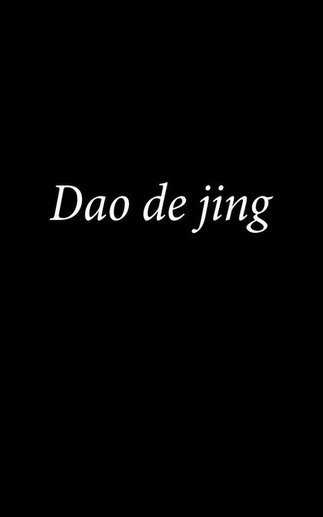 Produktbild: Dao de jing