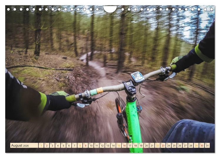 Produktbild: Mountainbike extrem (Wandkalender 2026 DIN A4 quer), CALVENDO Monatskalender