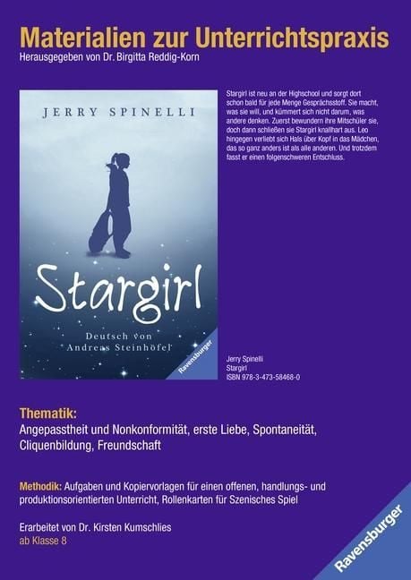 Produktbild: Materialien zur Unterrichtspraxis - Jerry Spinelli: Stargirl