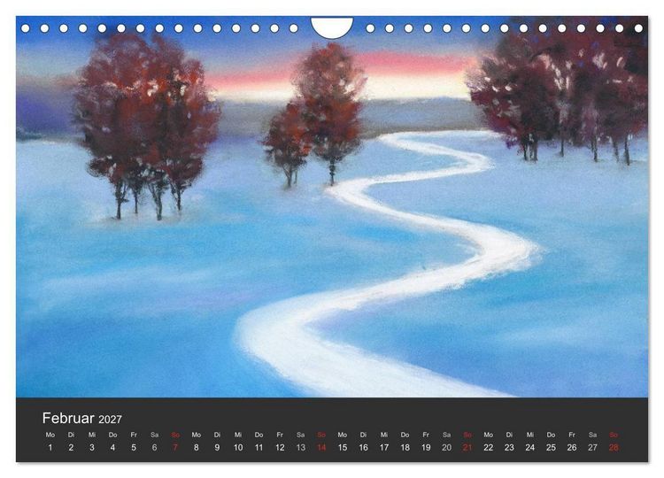 Produktbild: Landschaftspastelle (Wandkalender 2027 DIN A4 quer), CALVENDO Monatskalender