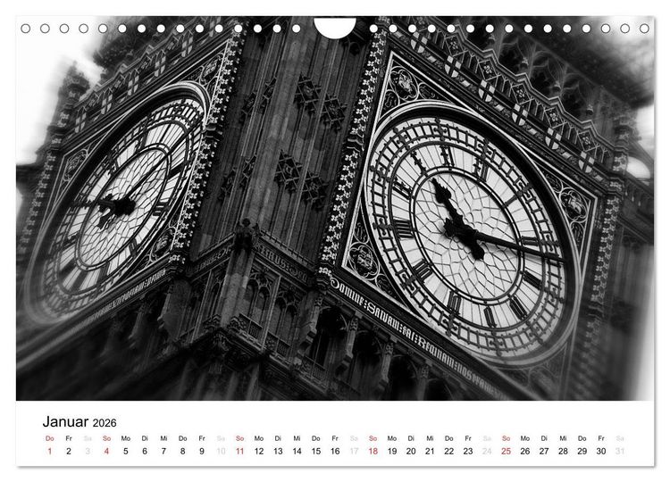Produktbild: London (Wandkalender 2026 DIN A4 quer), CALVENDO Monatskalender