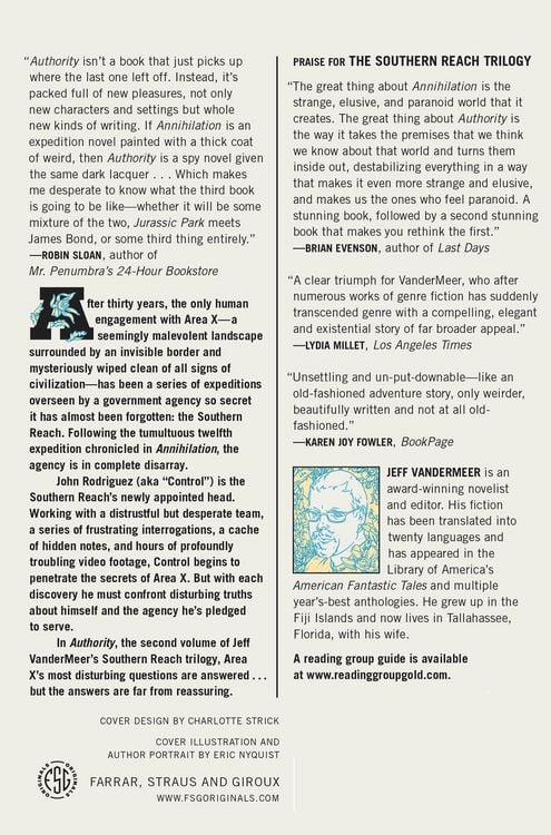 Produktbild: Vandermeer, J: Authority