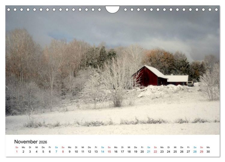 Produktbild: Schweden (Wandkalender 2026 DIN A4 quer), CALVENDO Monatskalender