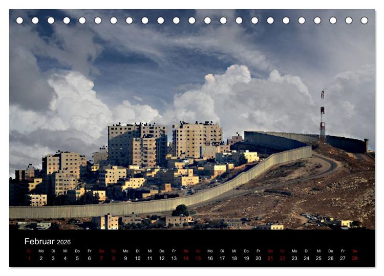 Produktbild: Jerusalem, Bilder die einen bewegen (Tischkalender 2026 DIN A5 quer), CALVENDO Monatskalender