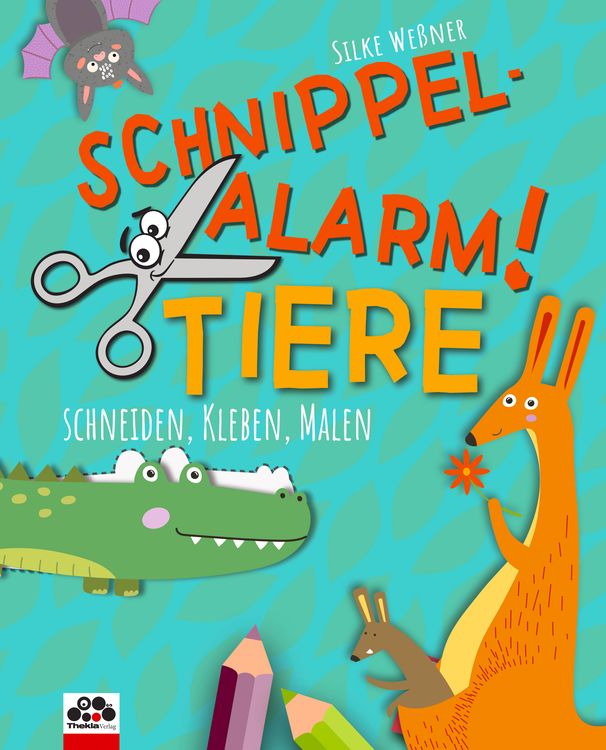 Produktbild: Schnippel-Alarm! Band 2: Tiere - Das Ausschneidebuch f&uuml;r Kinder ab 3 Jahren