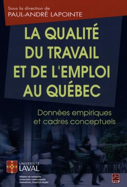Produktbild: Qualite du travail et de l'emploi au Quebec La