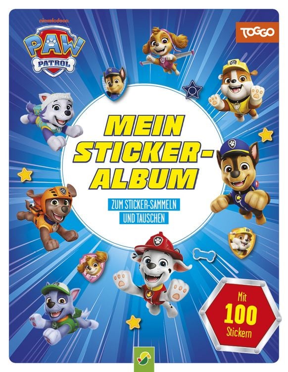 Produktbild: PAW Patrol Mein Stickeralbum mit 100 Stickern