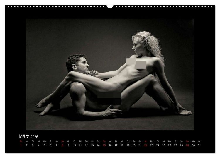 Produktbild: Sch&ouml;nheiten in schwarz-weiss (hochwertiger Premium Wandkalender 2026 DIN A2 quer), Kunstdruck in Hochglanz