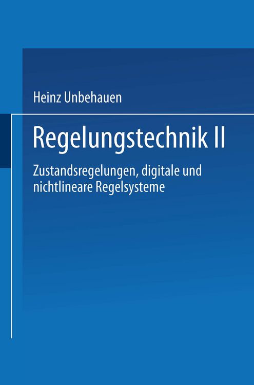 Produktbild: Regelungstechnik II