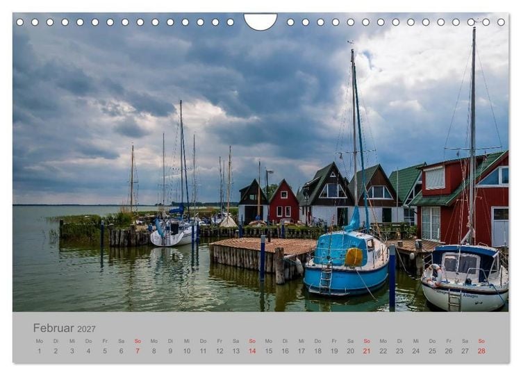 Produktbild: Ostsee, Fischland-Dar&szlig; (Wandkalender 2027 DIN A4 quer), CALVENDO Monatskalender