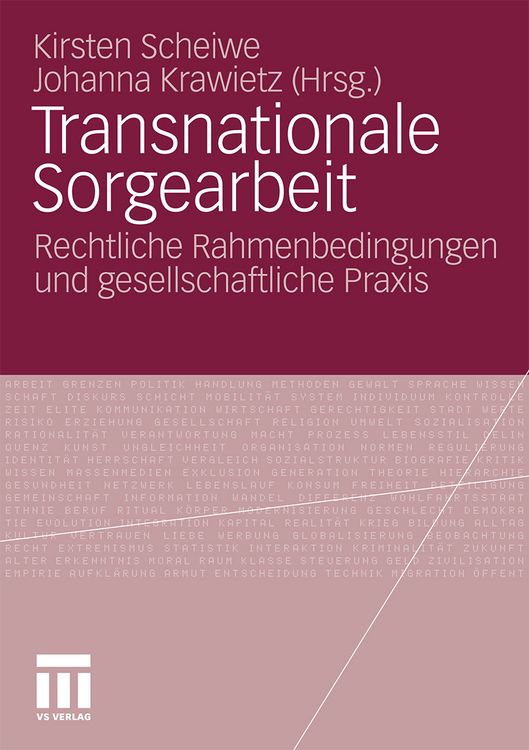 Produktbild: Transnationale Sorgearbeit