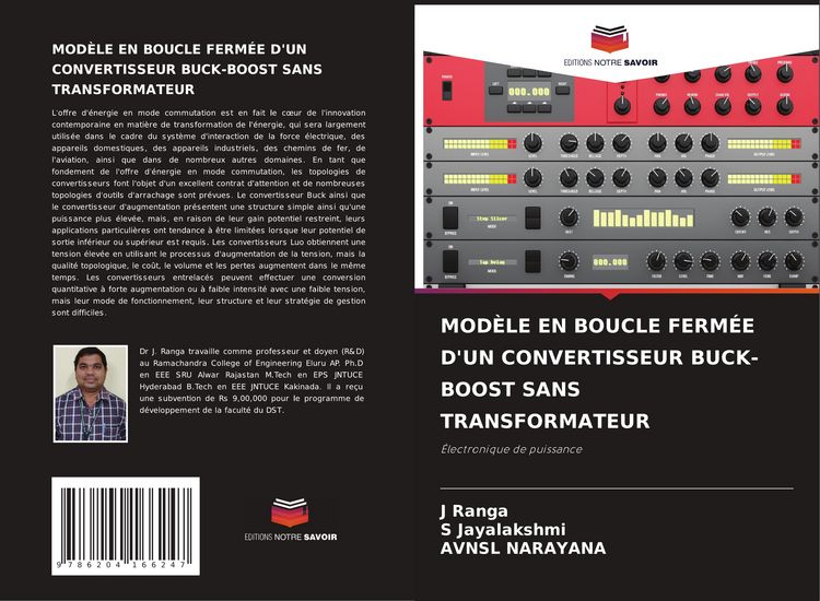 Produktbild: Mod&egrave;le En Boucle Ferm&eacute;e D'un Convertisseur Buck-Boost Sans Transformateur