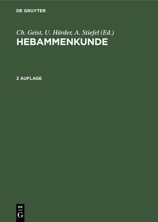 Produktbild: Hebammenkunde