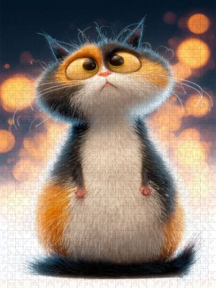 Produktbild: CALVENDO Puzzle Ein Motiv aus dem Kalender Miau & Mauz | 1000 Teile Lege-Gr&ouml;&szlig;e 64x48cm Foto-Puzzle f&uuml;r gl&uuml;ckliche Stunden