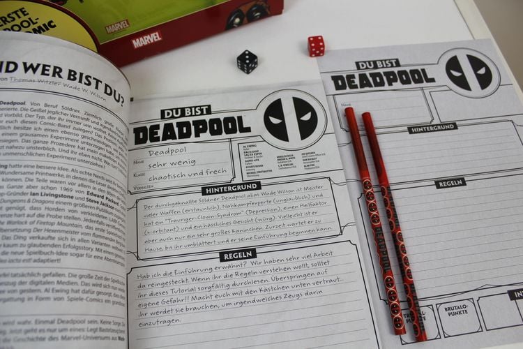 Produktbild: Du bist Deadpool - Der interaktive Spiele-Comic