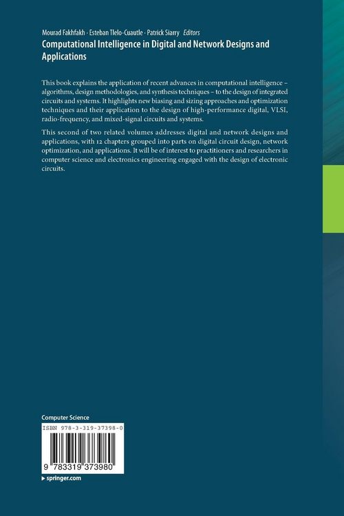 Produktbild: Computational Intelligence in Digital and Network Designs and Applications