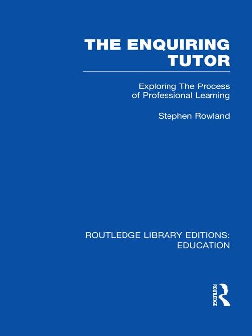 Produktbild: The Enquiring Tutor (RLE Edu O)