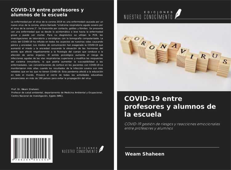 Produktbild: COVID-19 entre profesores y alumnos de la escuela