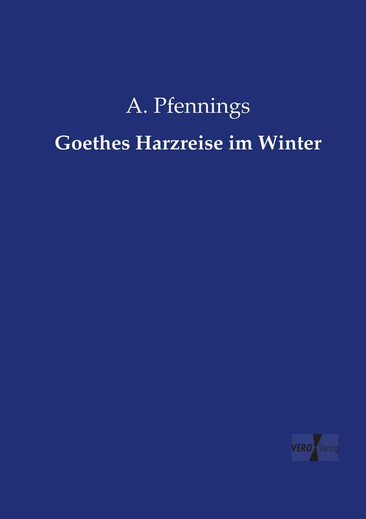 Produktbild: Goethes Harzreise im Winter