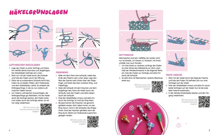 Produktbild: Amigurumi Pen Friends &ndash; S&uuml;&szlig;e Tiere f&uuml;r Stifte, Federm&auml;ppchen und Co. h&auml;keln