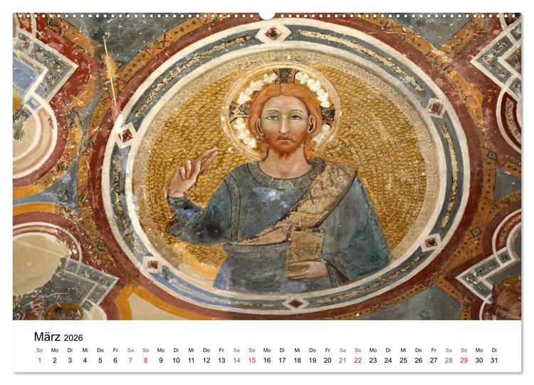 Produktbild: Gubbio - die mittelalterliche Stadt in Umbrien (hochwertiger Premium Wandkalender 2026 DIN A2 quer), Kunstdruck in Hochglanz