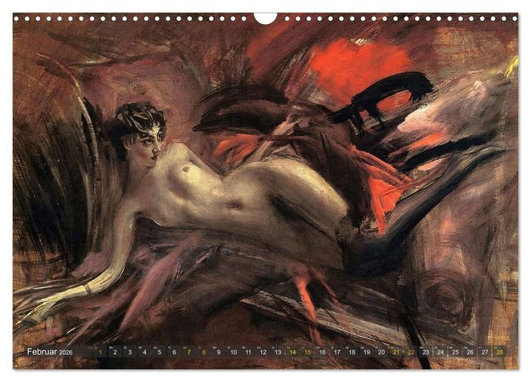 Produktbild: Liegende Sch&ouml;nheiten (Wandkalender 2026 DIN A3 quer), CALVENDO Monatskalender