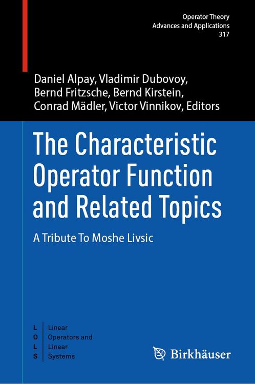 Produktbild: The Characteristic Operator Function and Related Topics