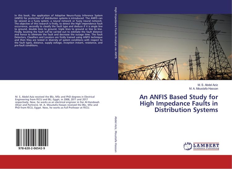 Produktbild: An ANFIS Based Study for High Impedance Faults in Distribution Systems