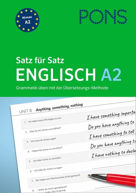 Produktbild: PONS Satz f&uuml;r Satz Englisch A2
