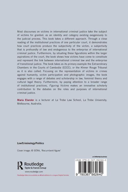 Produktbild: Figuring Victims in International Criminal Justice