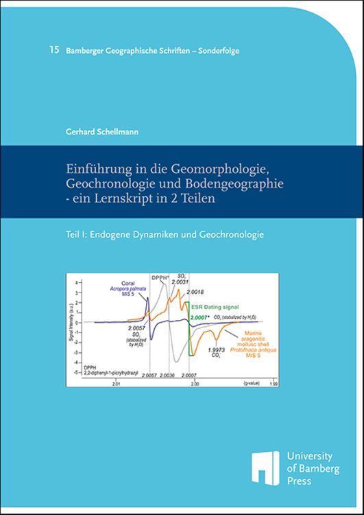 Produktbild: Einf&uuml;hrung in die Geomorphologie, Geochronologie und Bodengeographie - ein Lernskript in 2 Teilen