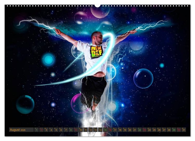 Produktbild: HipHopDance (Wandkalender 2026 DIN A2 quer), CALVENDO Monatskalender