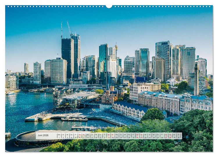 Produktbild: Sydney - Australien (hochwertiger Premium Wandkalender 2026 DIN A2 quer), Kunstdruck in Hochglanz