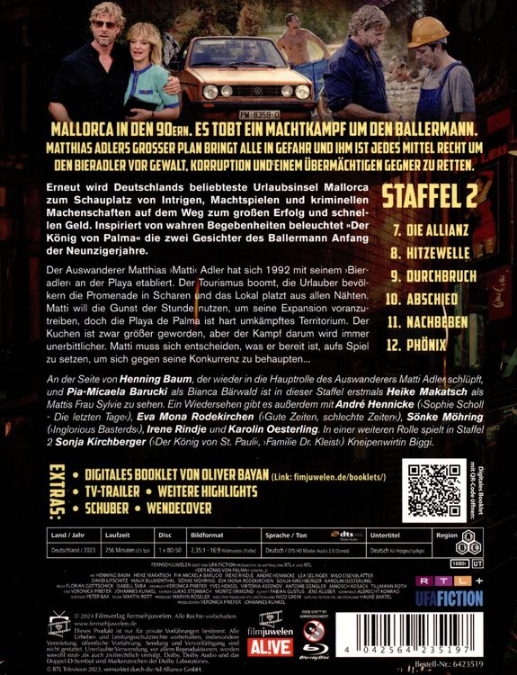 Produktbild: Der K&ouml;nig von Palma - Staffel 2
