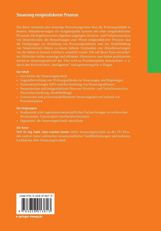 Produktbild: Steuerung ereignisdiskreter Prozesse