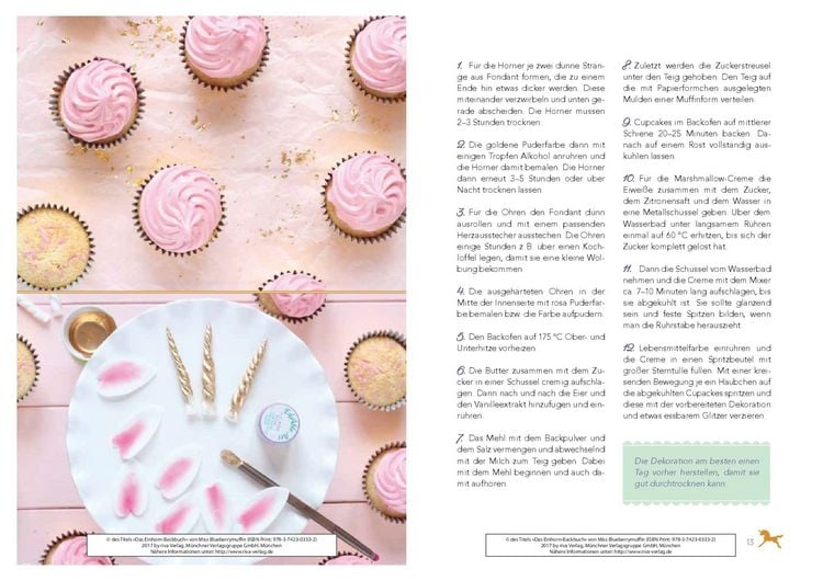 Produktbild: Das Einhorn-Backbuch