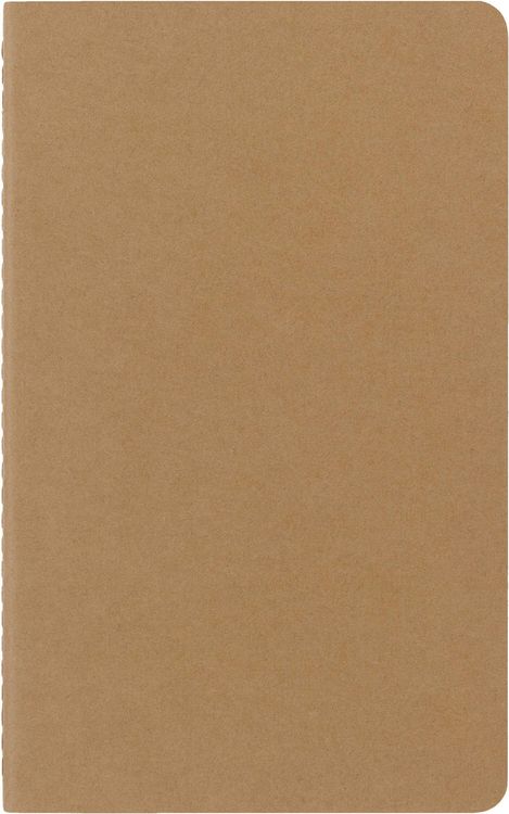 Produktbild: Moleskine Cahier large liniert packpapierbraun DIN A5. 3er Pack