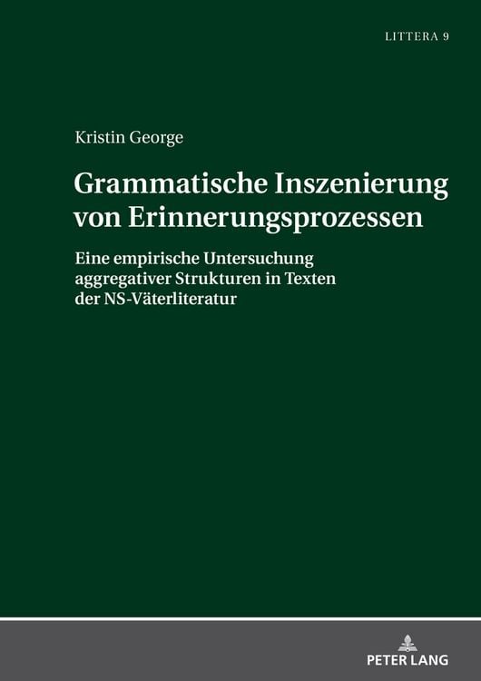 Produktbild: Grammatische Inszenierung von Erinnerungsprozessen