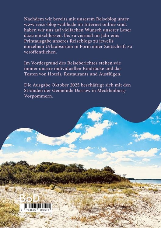 Produktbild: Reiseblog Wahle Ausgabe Oktober 2025