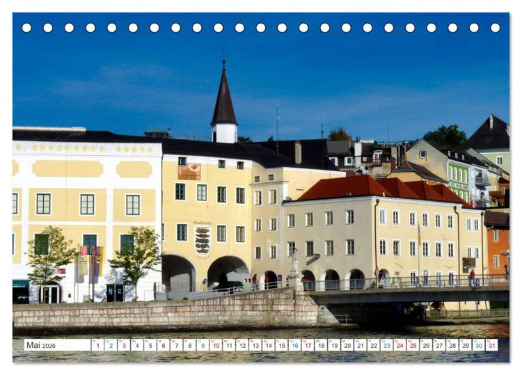 Produktbild: Lockendes Ober&ouml;sterreich (Tischkalender 2026 DIN A5 quer), CALVENDO Monatskalender