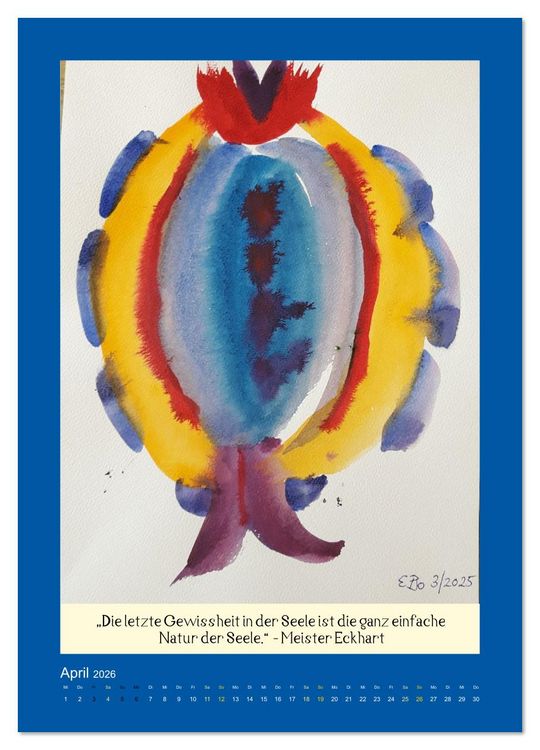 Produktbild: Ur-Verbundenheit - Bilder f&uuml;r die Seele (hochwertiger Premium Wandkalender 2026 DIN A2 hoch), Kunstdruck in Hochglanz