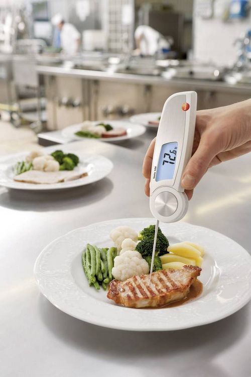 Produktbild: testo 104 Einstichthermometer (HACCP) Messbereich Temperatur -50 bis 250 &deg;C F&uuml;hler-Typ NTC HACCP-konform