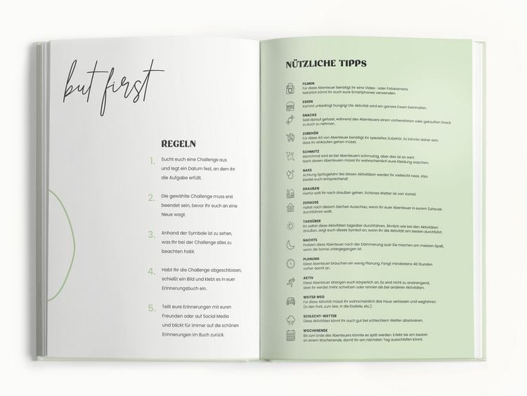 Produktbild: Memories2Make&reg; Challengebuch f&uuml;r Familien