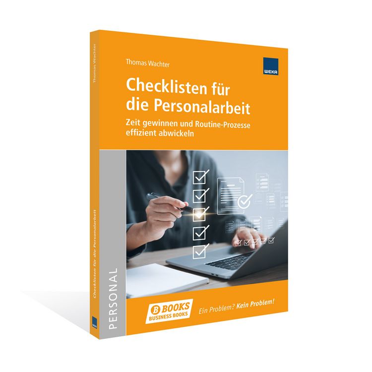 Produktbild: Checklisten f&uuml;r die Personalarbeit