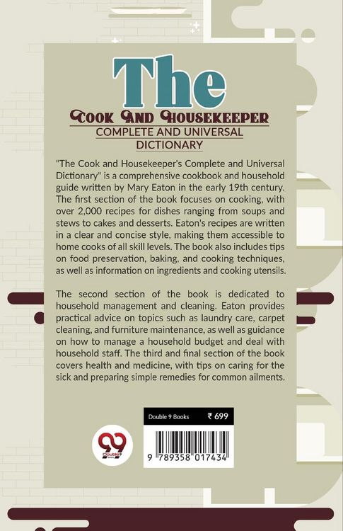 Produktbild: The Cook And Housekeeper complete and Universal Dictionary