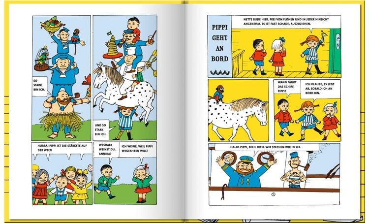 Produktbild: Pippi Langstrumpf. Der Comic