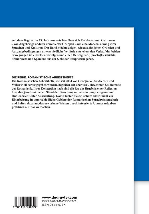 Produktbild: Katalanische und okzitanische Renaissance