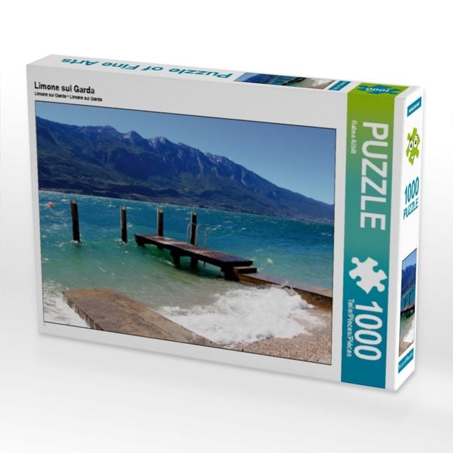 Produktbild: CALVENDO Puzzle Limone sul Garda | 1000 Teile Lege-Gr&ouml;&szlig;e 64x48cm Foto-Puzzle f&uuml;r gl&uuml;ckliche Stunden