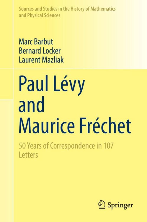 Produktbild: Paul L&eacute;vy and Maurice Fr&eacute;chet