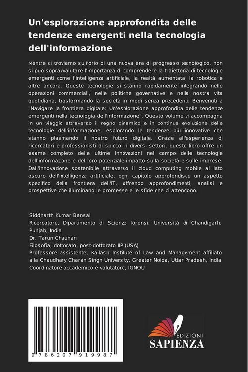 Produktbild: Un'esplorazione approfondita delle tendenze emergenti nella tecnologia dell'informazione